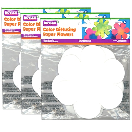 Color Diffusing Flower (Pack of 80)